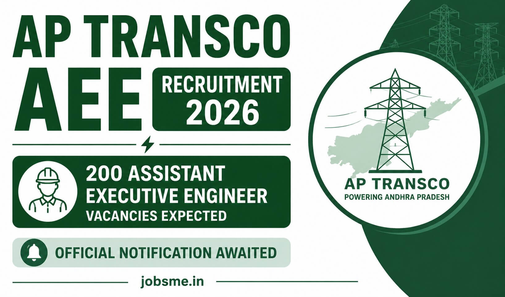 AP TRANSCO AEE Recruitment 2026: 200 Assistant Executive Engineer Vacancies Expected, Official Notification Awaited