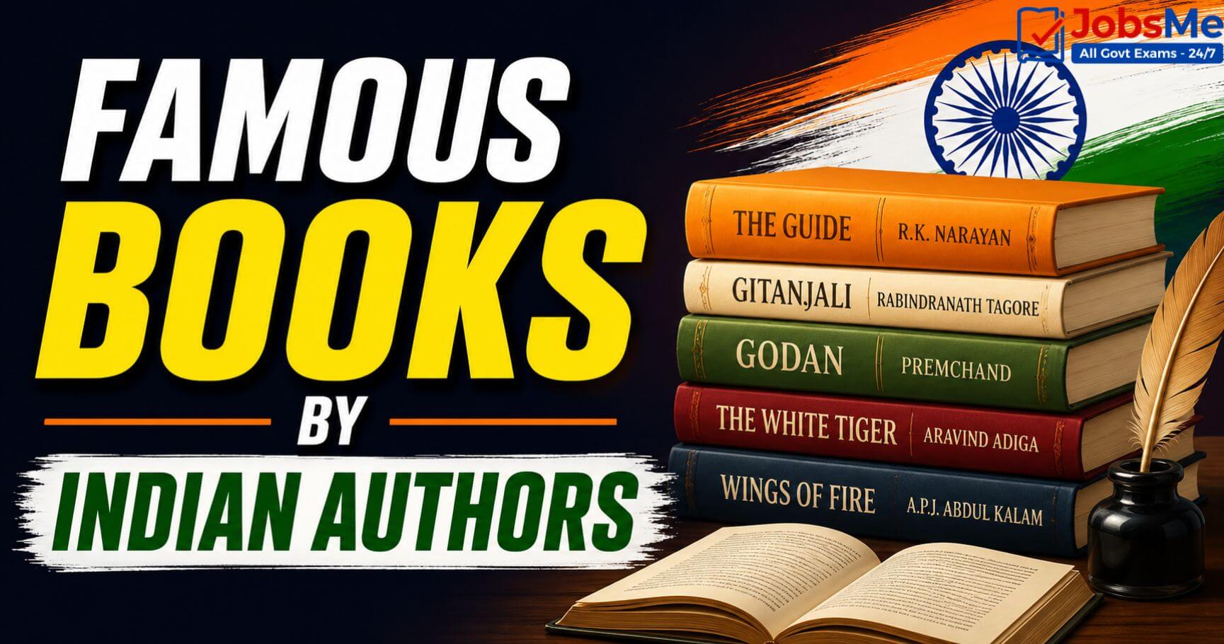 List of Famous Books by Indian Authors – Static GK & General Awareness for Competitive Exams with Memory Tricks