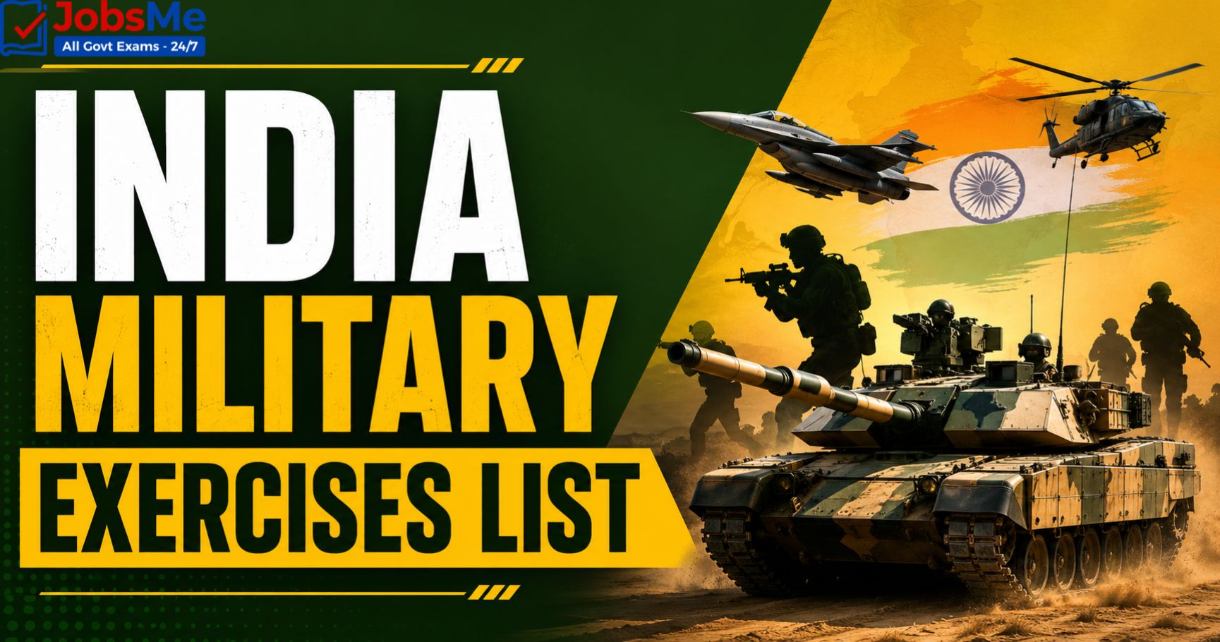 Military Exercises of India – Static GK & General Awareness for Competitive Exams with Memory Tricks