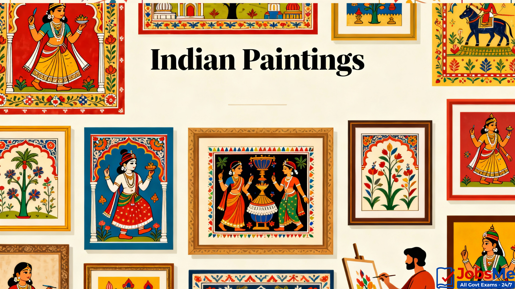 Indian Paintings – Complete Static GK for Government Exams