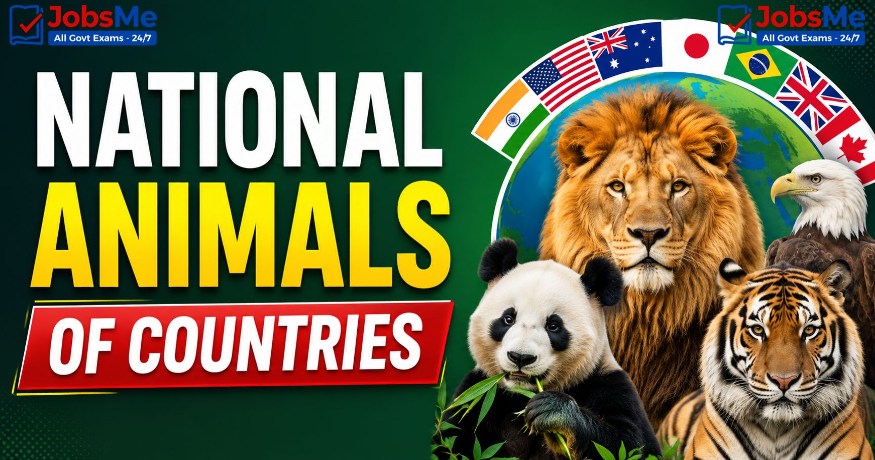 National Animals of Countries — Complete Static GK Notes for Competitive Exams