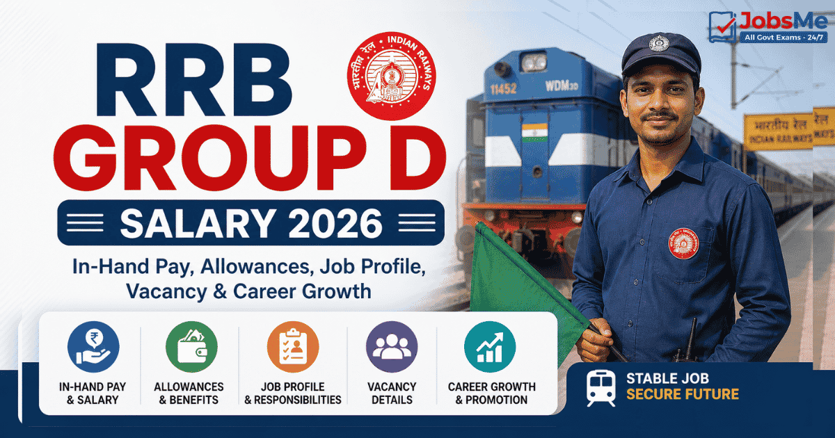 RRB Group D Salary 2026: In-Hand Pay, Allowances, Job Profile, Vacancy & Career Growth
