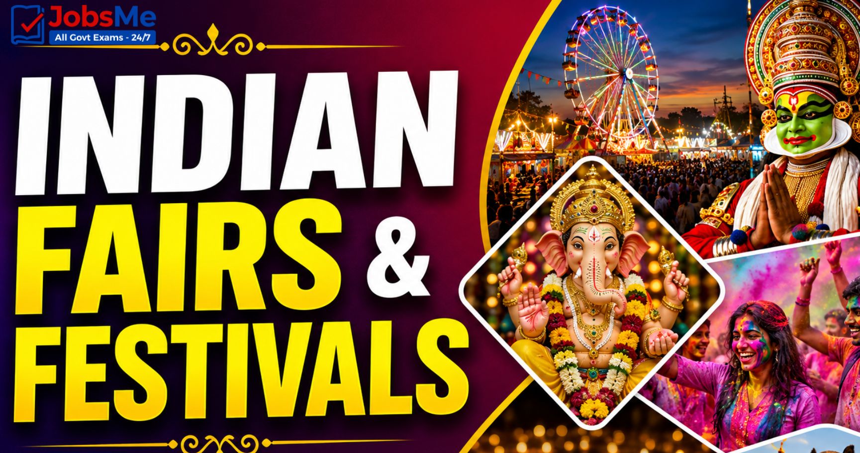 Indian Fairs and Festivals – Complete Static GK Guide for Government Exams