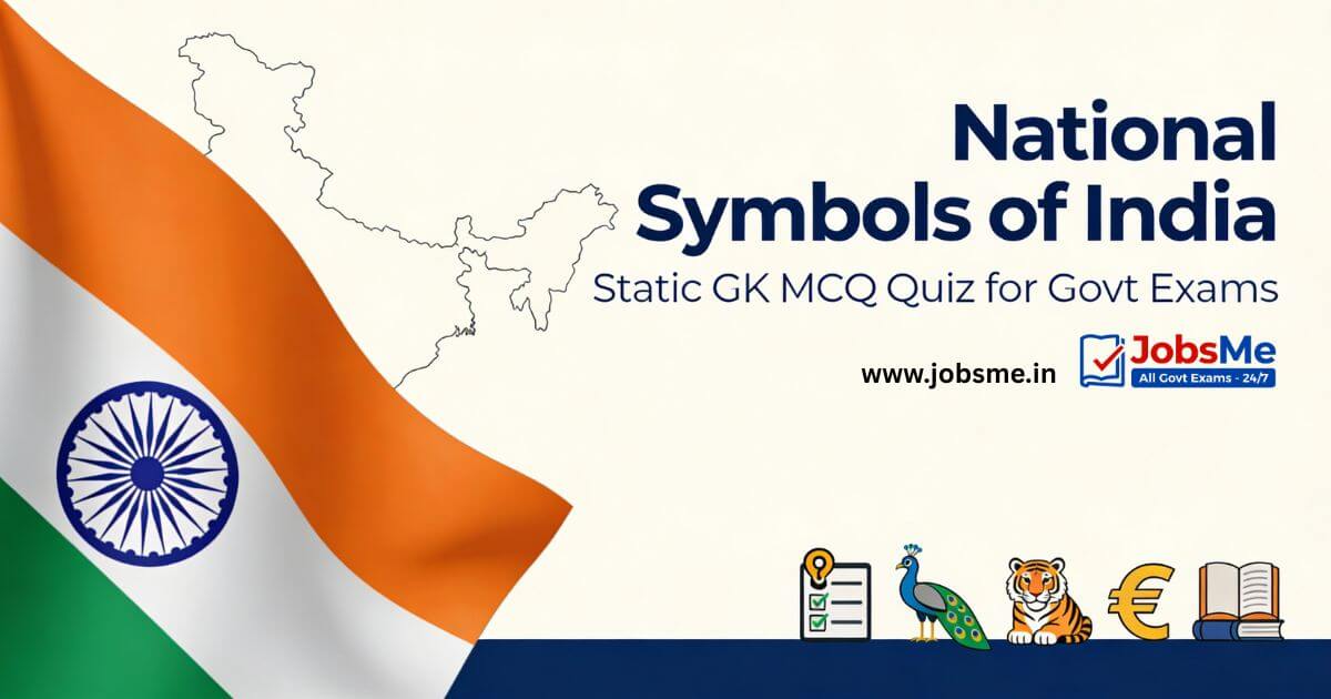 Static GK National Symbols Quiz for SSC & Banking